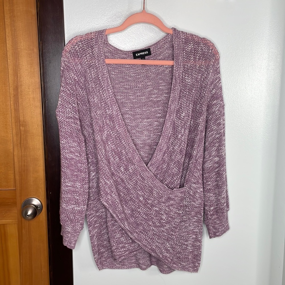 Express Criss Cross Sweater
